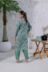 SUNEHRA PRINTED LAWN 2 PIECE QAUSE QAZAA 5MTR