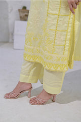 PREMIUM LAWN 3 PIECE UNSTITCHED CHIKANKARI