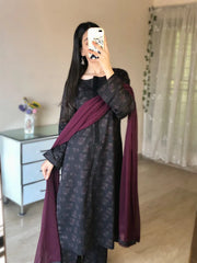 3 Piece - Lawn Printed Dress